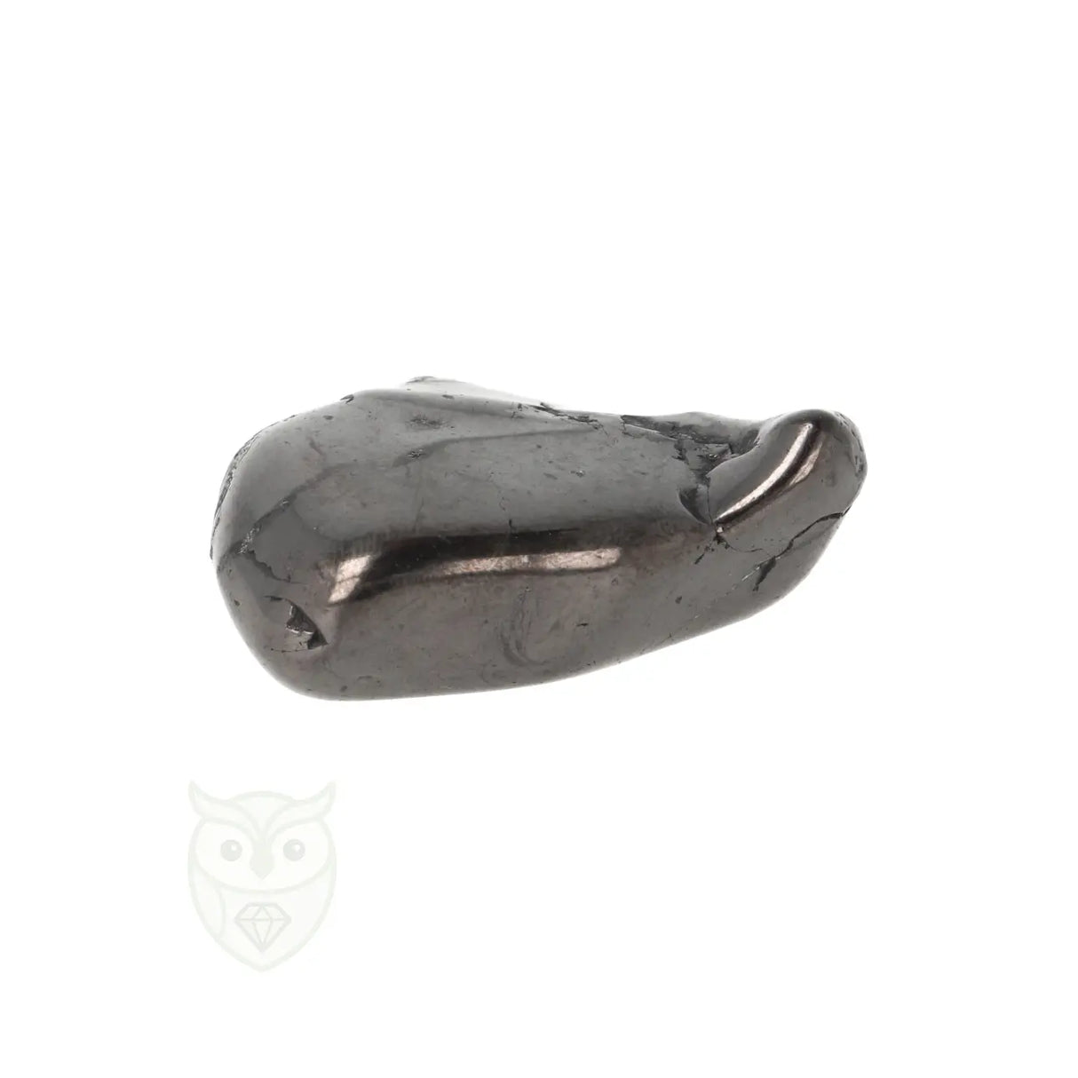 Shungiet Trommelsteen nr. 37 - 24 gram | Edelsteen