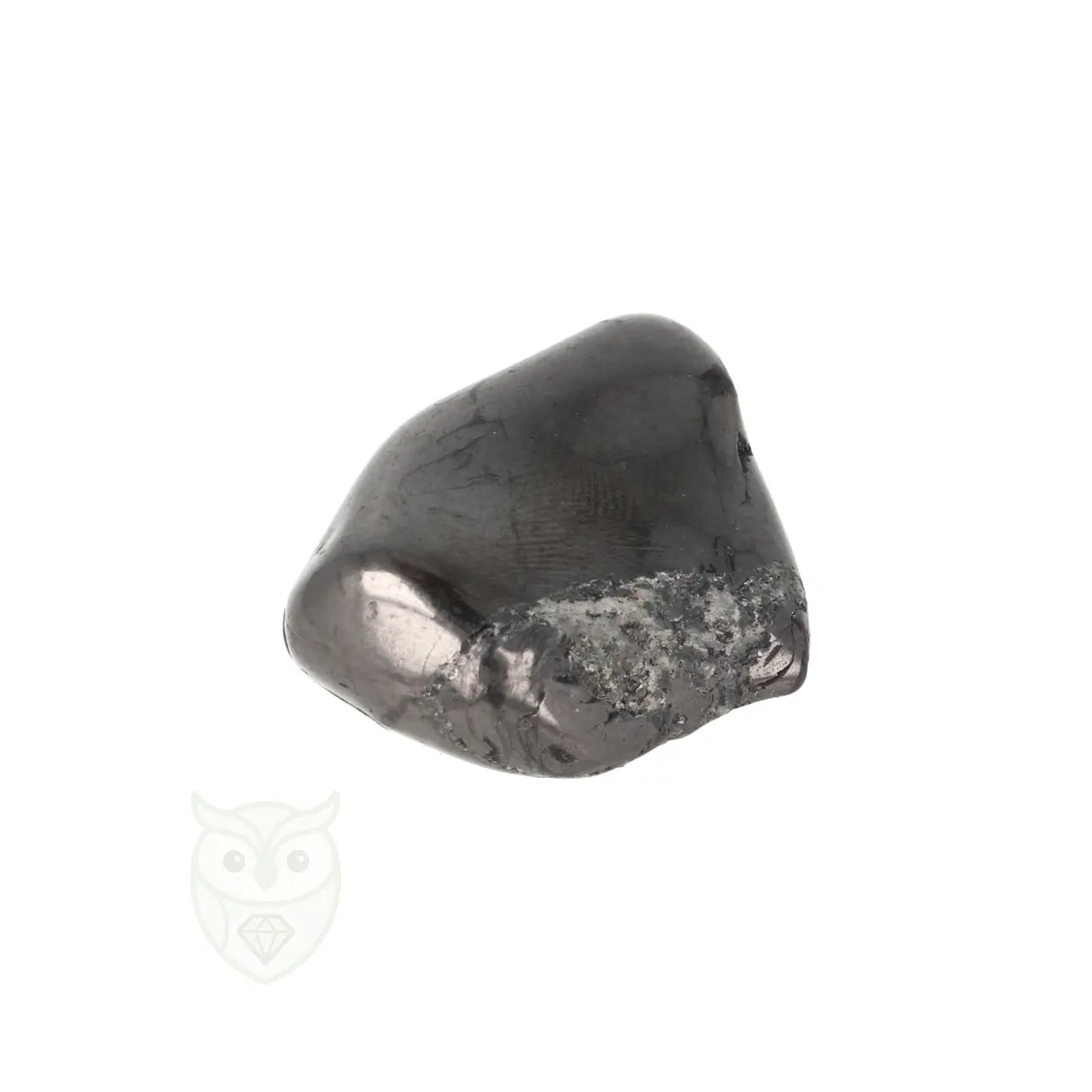 Shungiet Trommelsteen nr. 37 - 24 gram | Edelsteen