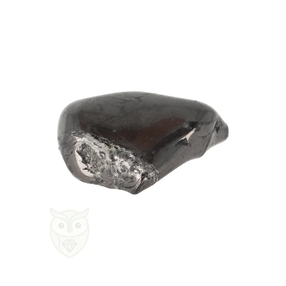 Shungiet Trommelsteen nr. 37 - 24 gram | Edelsteen