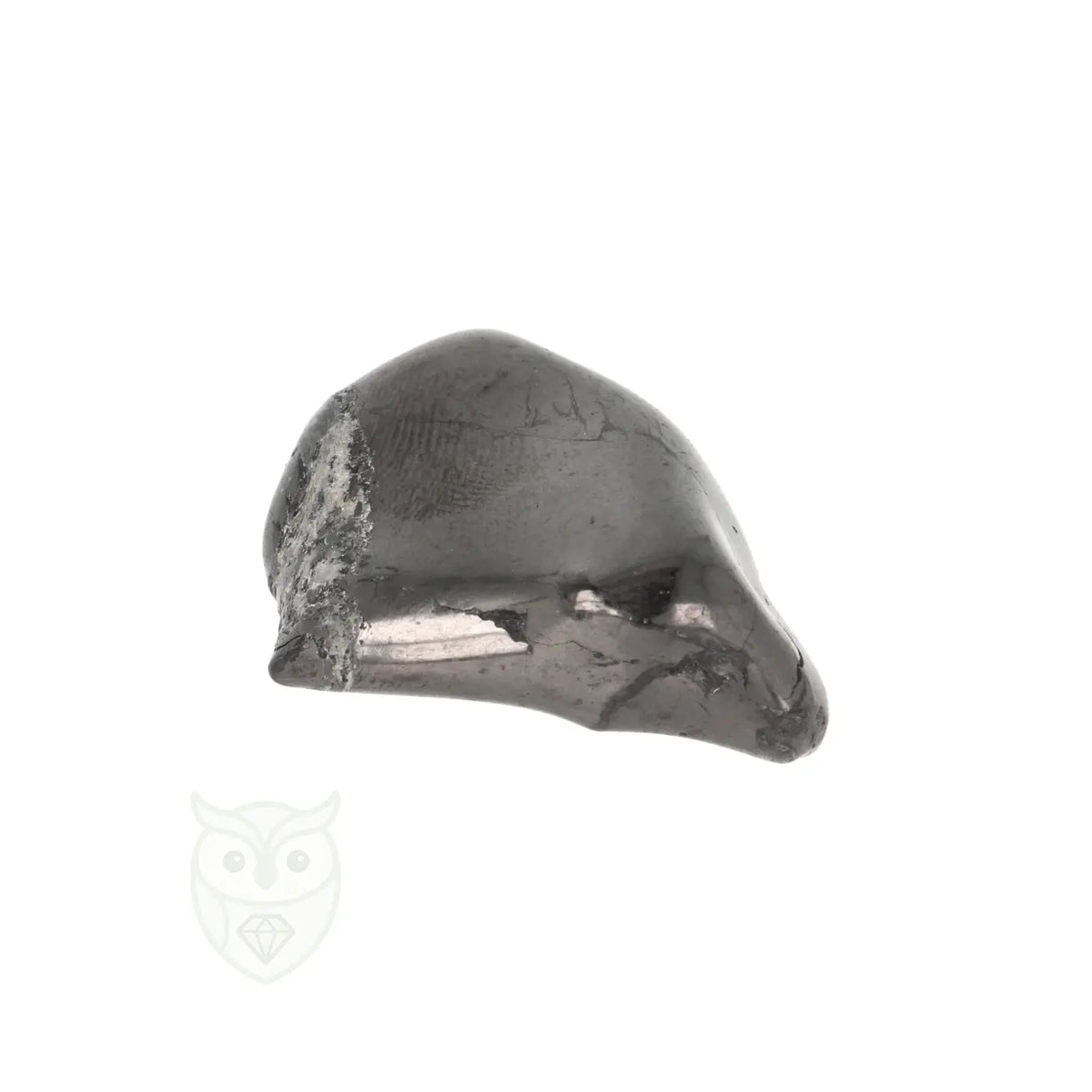 Shungiet Trommelsteen nr. 37 - 24 gram | Edelsteen