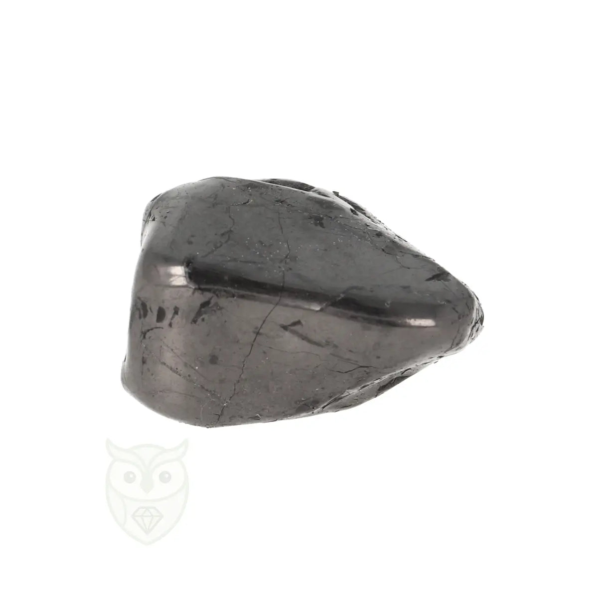 Shungiet Trommelsteen nr. 38 - 21 gram | Edelsteen
