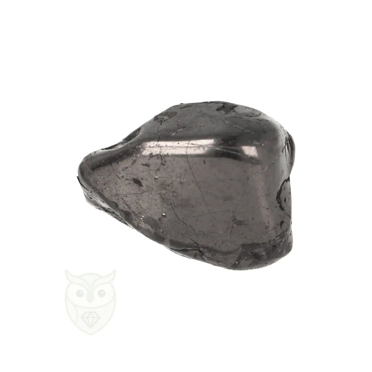 Shungiet Trommelsteen nr. 38 - 21 gram | Edelsteen
