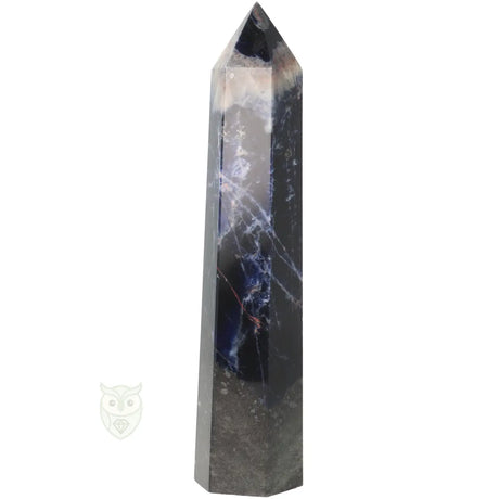 Sodaliet obelisk 353 gram gepolijste edelsteen punt