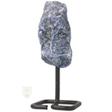 Sodaliet ruw op standaard nr. 15 - 318 gram | Edelsteen sculptuur