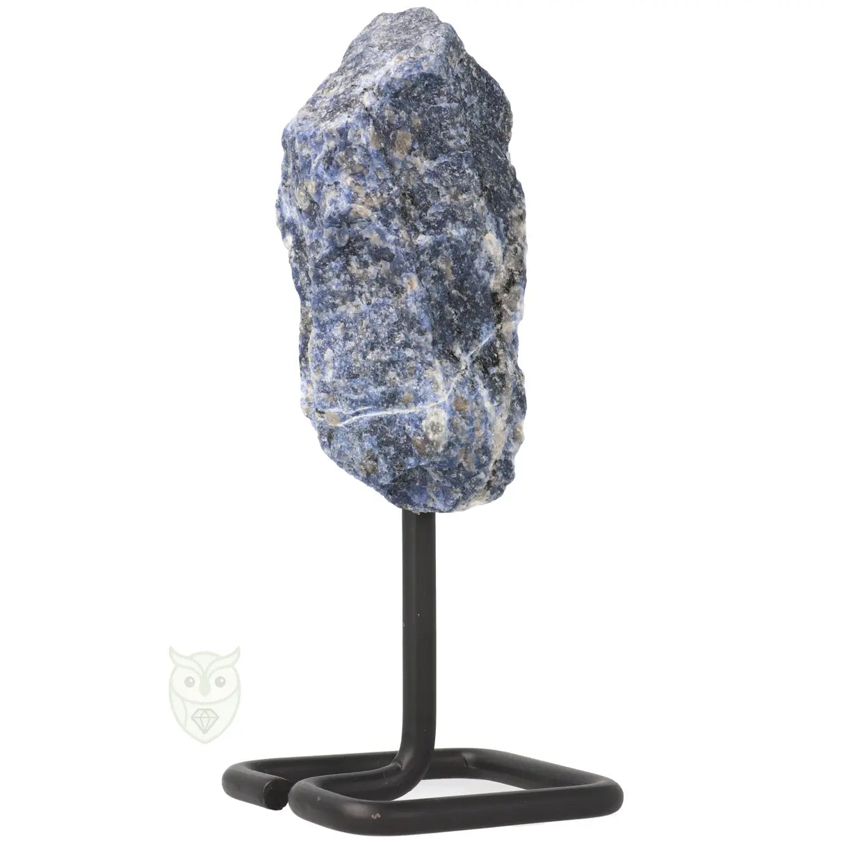 Sodaliet ruw op standaard nr. 15 - 318 gram | Edelsteen sculptuur