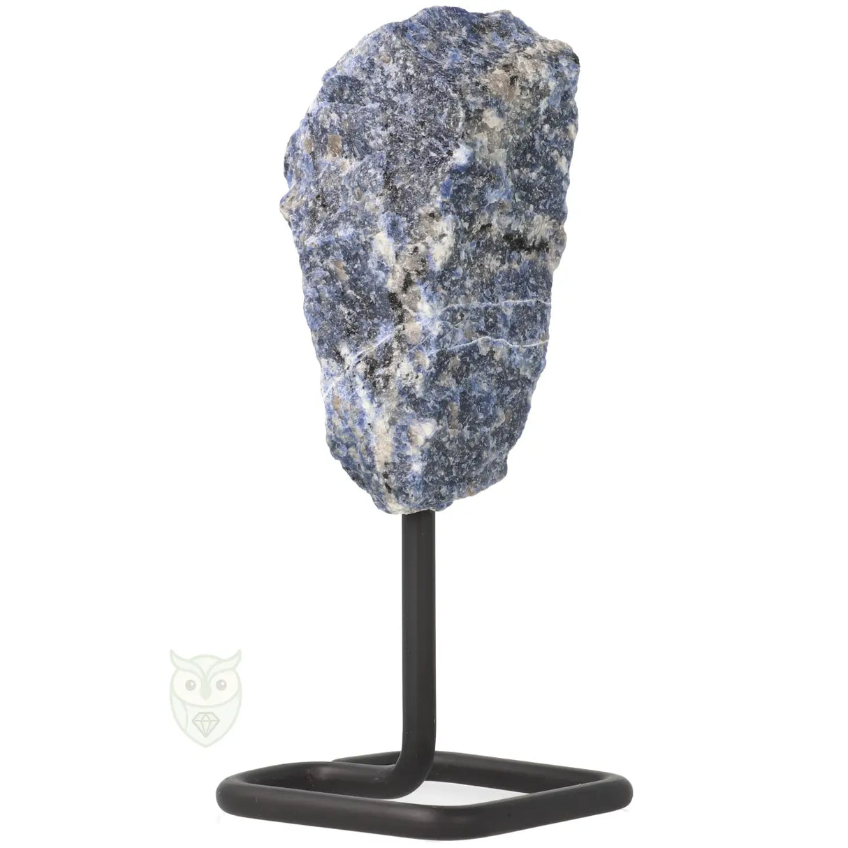 Sodaliet ruw op standaard nr. 15 - 318 gram | Edelsteen sculptuur
