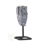 Sodaliet ruw op standaard nr. 16 - 296 gram | Edelsteen sculptuur