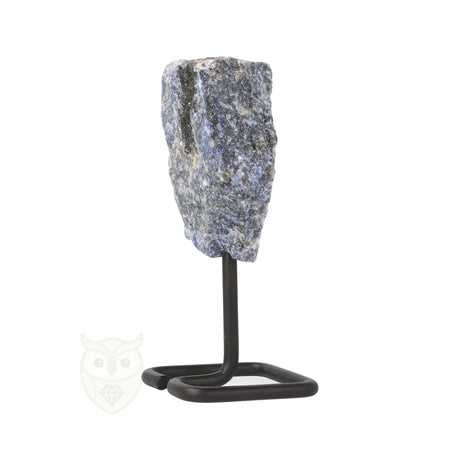 Sodaliet ruw op standaard nr. 16 - 296 gram | Edelsteen sculptuur
