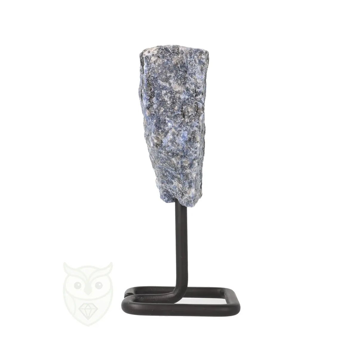 Sodaliet ruw op standaard nr. 16 - 296 gram | Edelsteen sculptuur