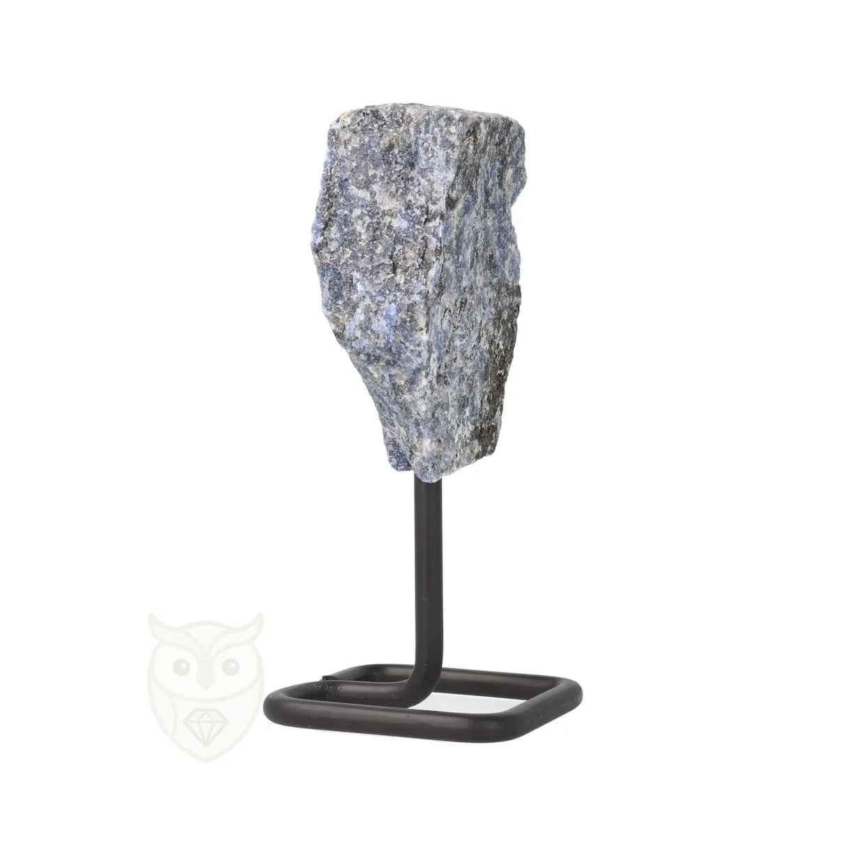 Sodaliet ruw op standaard nr. 16 - 296 gram | Edelsteen sculptuur