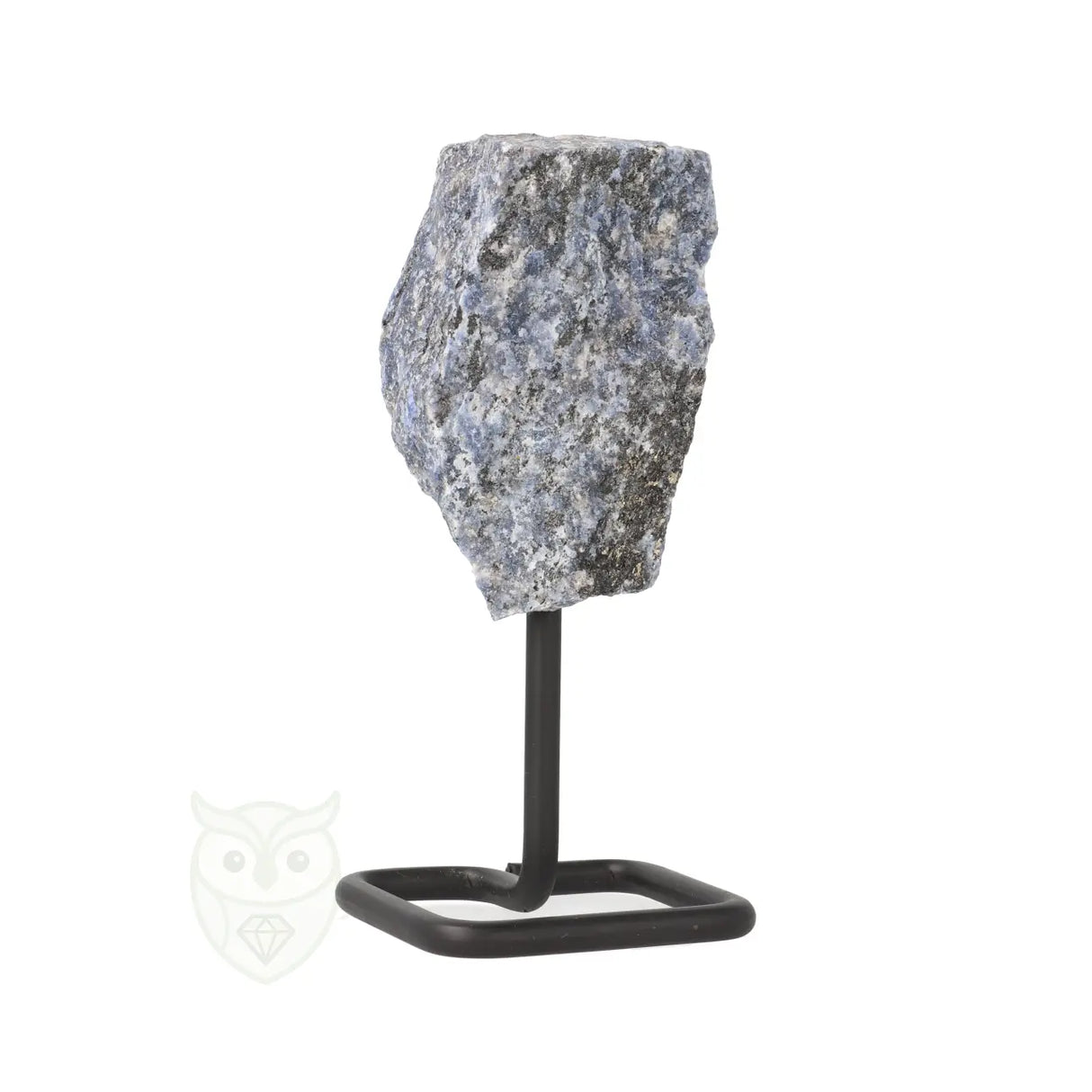 Sodaliet ruw op standaard nr. 16 - 296 gram | Edelsteen sculptuur
