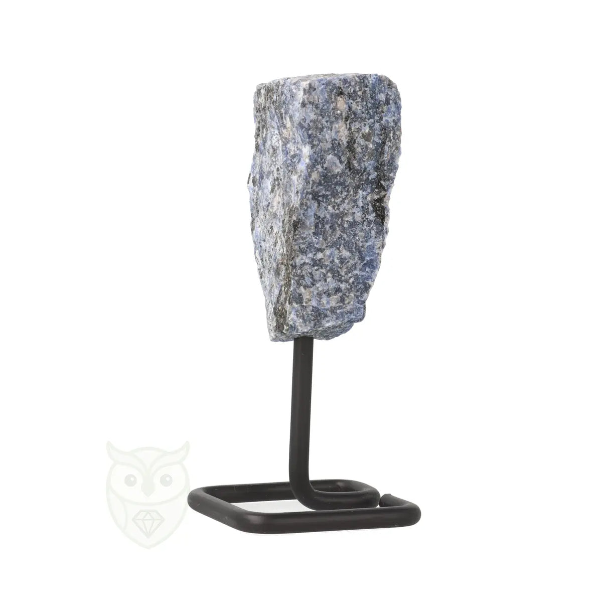 Sodaliet ruw op standaard nr. 16 - 296 gram | Edelsteen sculptuur