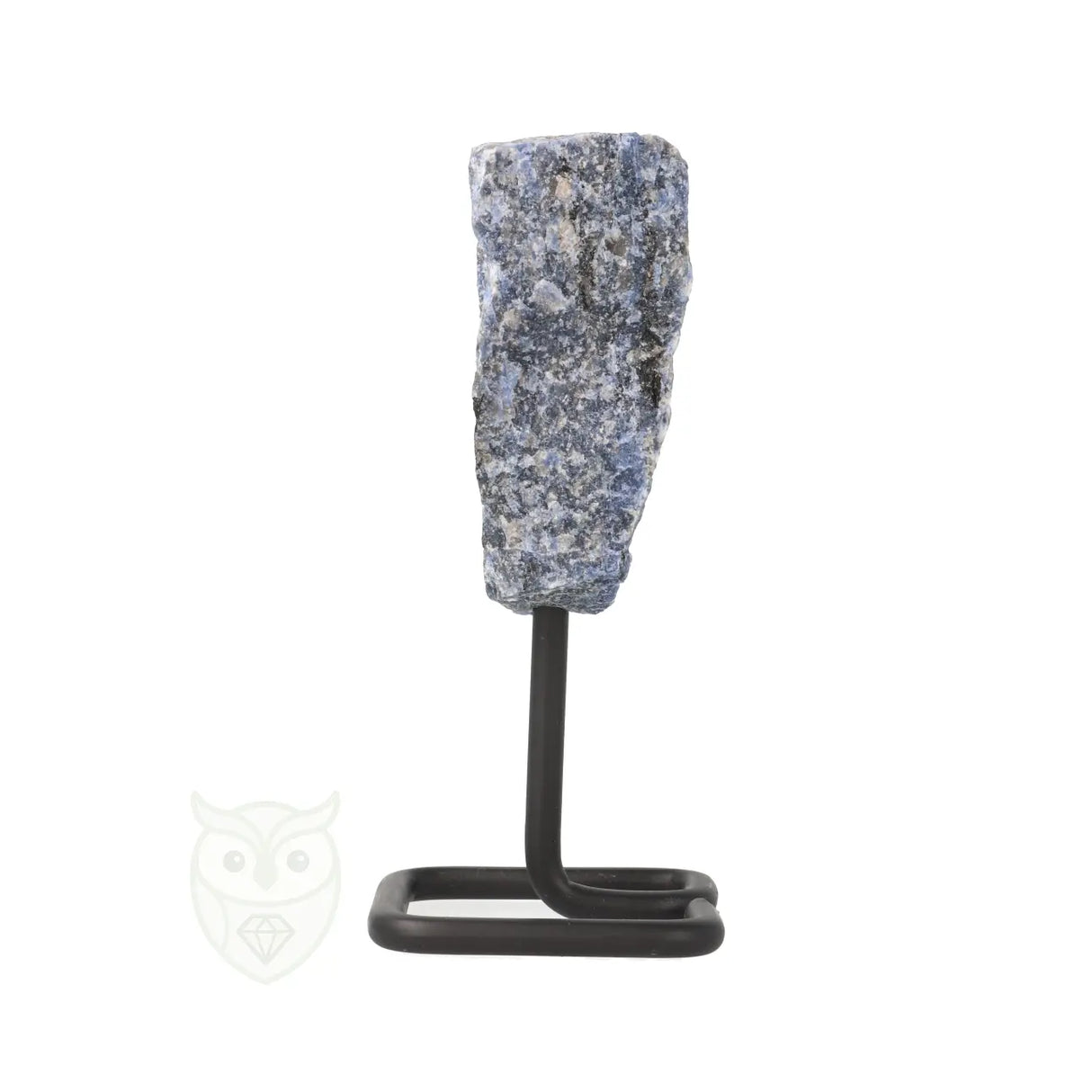 Sodaliet ruw op standaard nr. 16 - 296 gram | Edelsteen sculptuur
