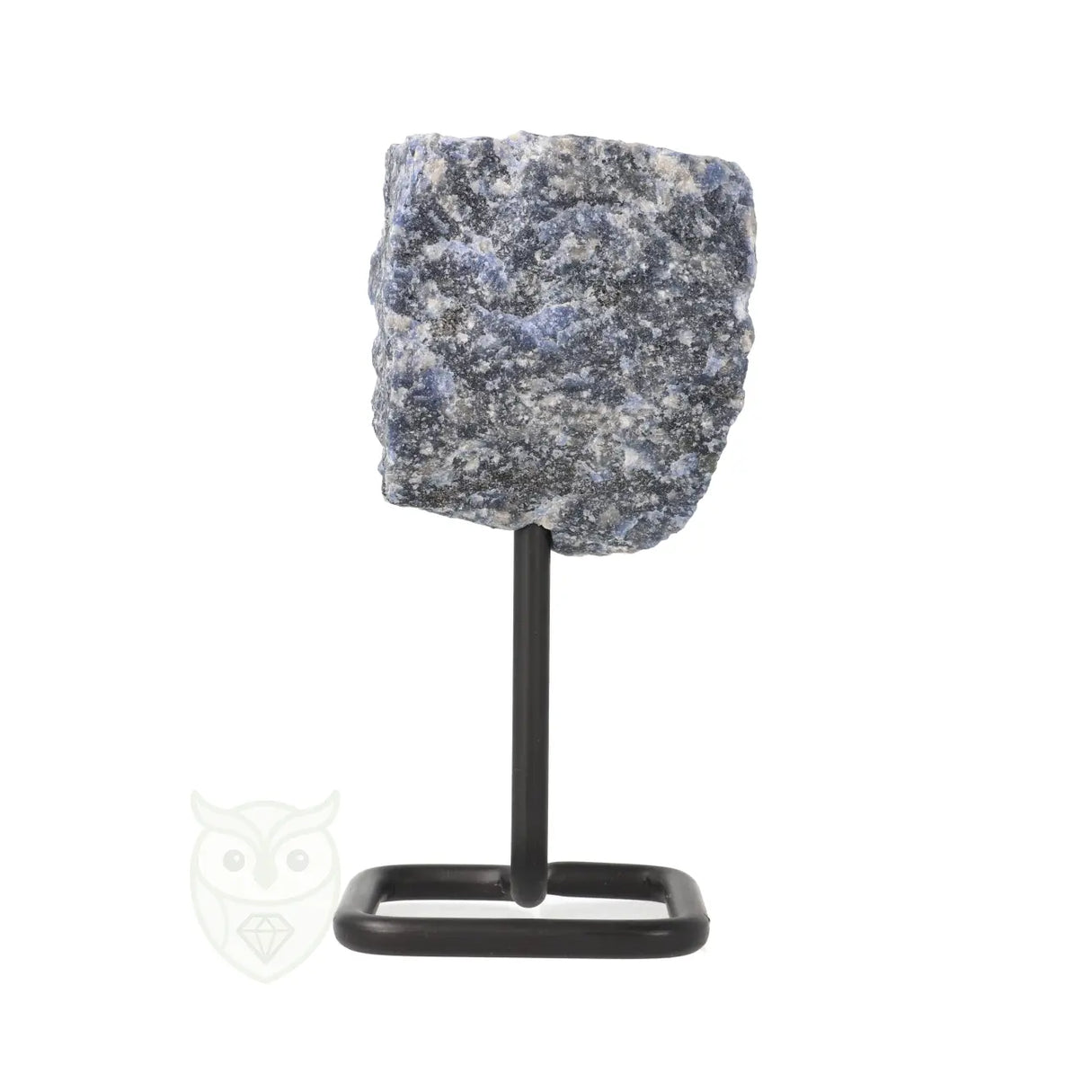 Sodaliet ruw op standaard nr. 18 - 276 gram | Edelsteen sculptuur