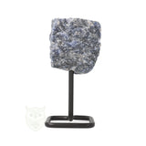Sodaliet ruw op standaard nr. 18 - 276 gram | Edelsteen sculptuur