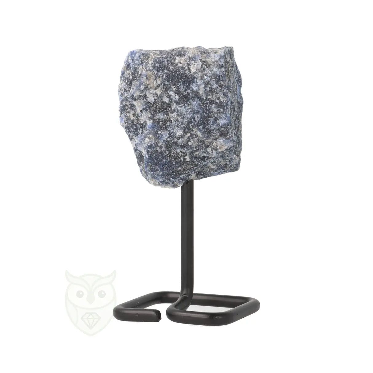 Sodaliet ruw op standaard nr. 18 - 276 gram | Edelsteen sculptuur