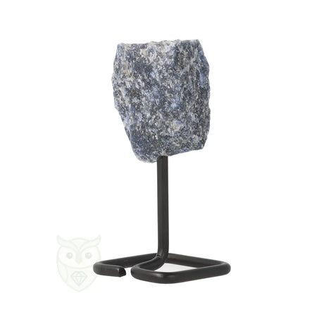 Sodaliet ruw op standaard nr. 18 - 276 gram | Edelsteen sculptuur