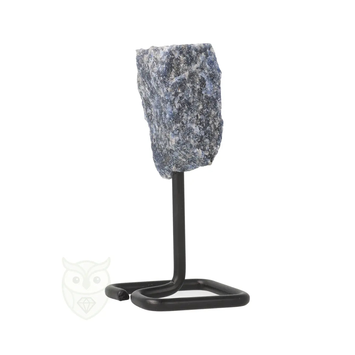 Sodaliet ruw op standaard nr. 18 - 276 gram | Edelsteen sculptuur