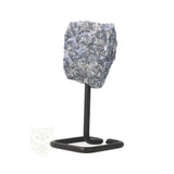 Sodaliet ruw op standaard nr. 18 - 276 gram | Edelsteen sculptuur
