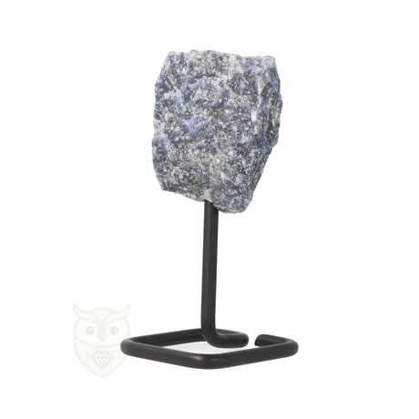 Sodaliet ruw op standaard nr. 18 - 276 gram | Edelsteen sculptuur