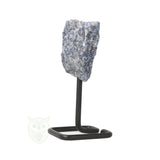 Sodaliet ruw op standaard nr. 18 - 276 gram | Edelsteen sculptuur