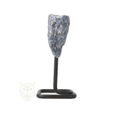Sodaliet ruw op standaard nr. 18 - 276 gram | Edelsteen sculptuur