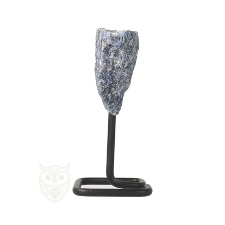 Sodaliet ruw op standaard nr. 18 - 276 gram | Edelsteen sculptuur
