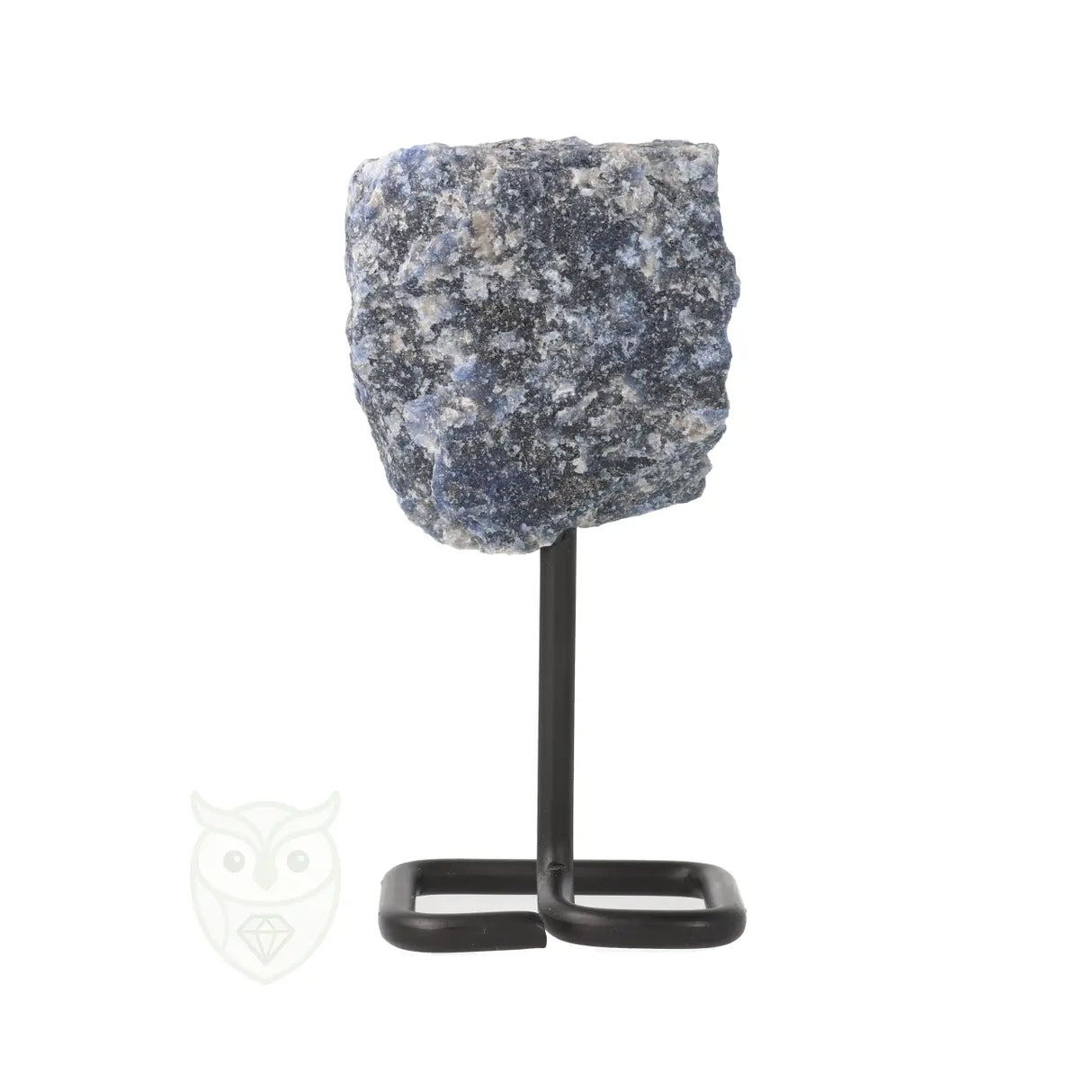 Sodaliet ruw op standaard nr. 18 - 276 gram | Edelsteen sculptuur