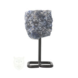 Sodaliet ruw op standaard nr. 18 - 276 gram | Edelsteen sculptuur