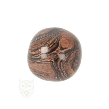 Stromatoliet trommelsteen nr. 40 - 20 gram | Edelsteen