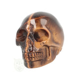 Tijgeroog schedel nr. 24 - 102 gram | Edelsteen skull