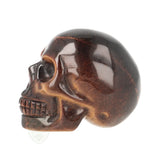 Tijgeroog schedel nr. 24 - 102 gram | Edelsteen skull