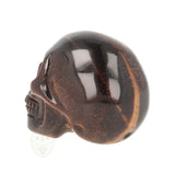 Tijgeroog schedel nr. 24 - 102 gram | Edelsteen skull