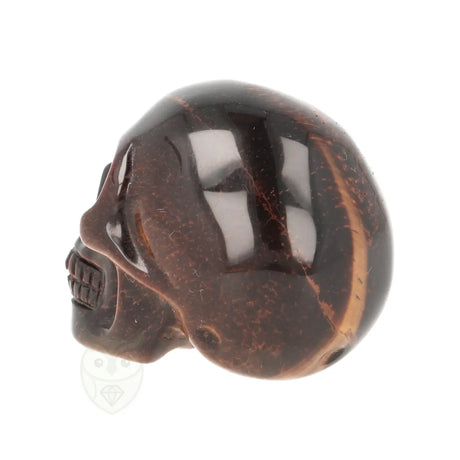 Tijgeroog schedel nr. 24 - 102 gram | Edelsteen skull