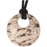 Veldspaat circle donut hanger nr. 18 - 10 gram | Edelsteen sieraad