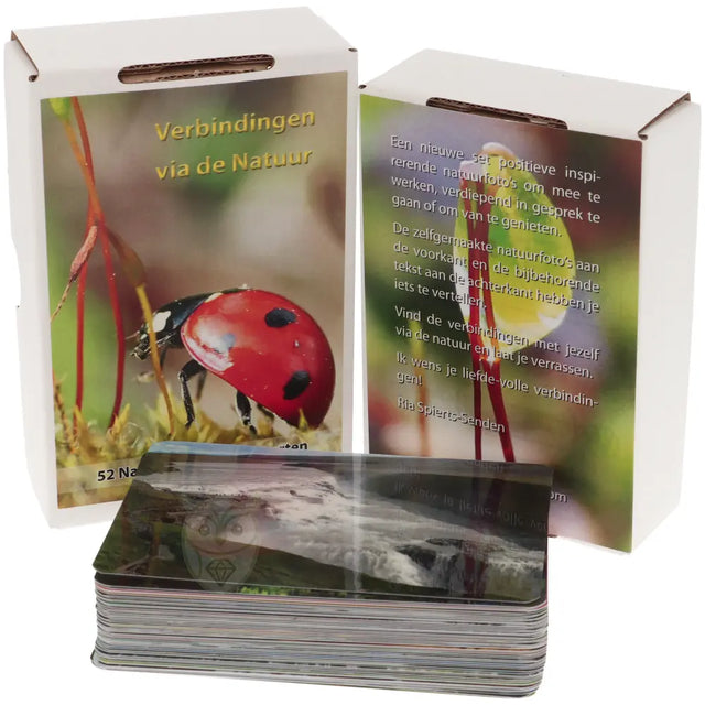 natuurfoto inspiratiekaarten set 52 kaarten