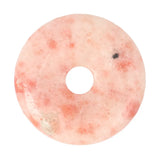 Zonnesteen donut hanger nr. 12 - Ø 4 cm | Edelsteen sieraad