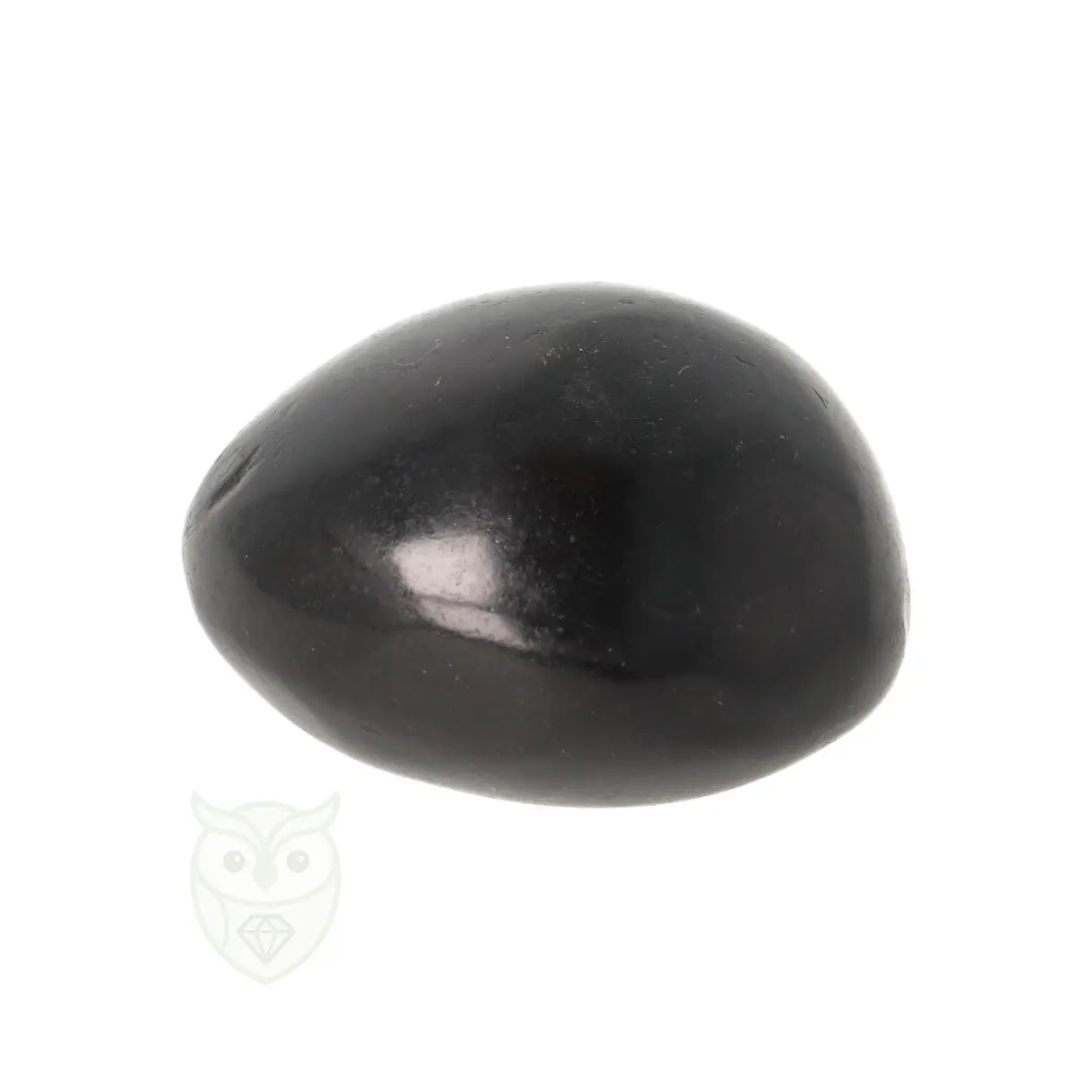 Zwarte Toermalijn handsteen nr. 81 - 63 gram | Edelsteen handsteen