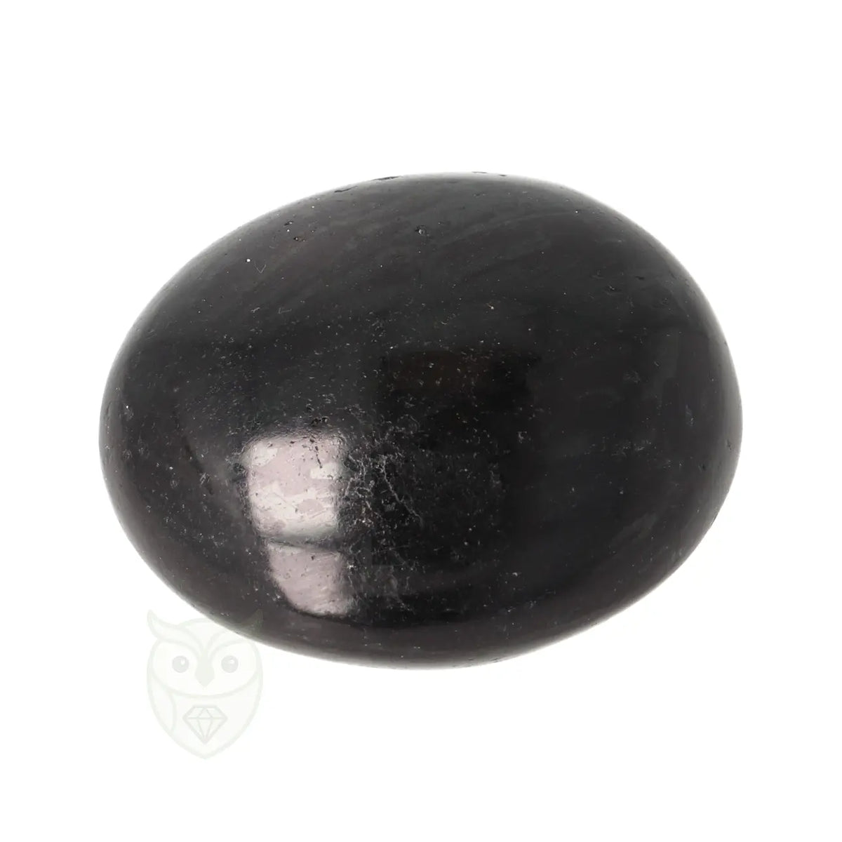 Zwarte Toermalijn handsteen nr. 82 - 101 gram | Edelsteen handsteen