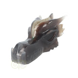 Agaat Chalcedoon Geode Drakenschedel 618 gram