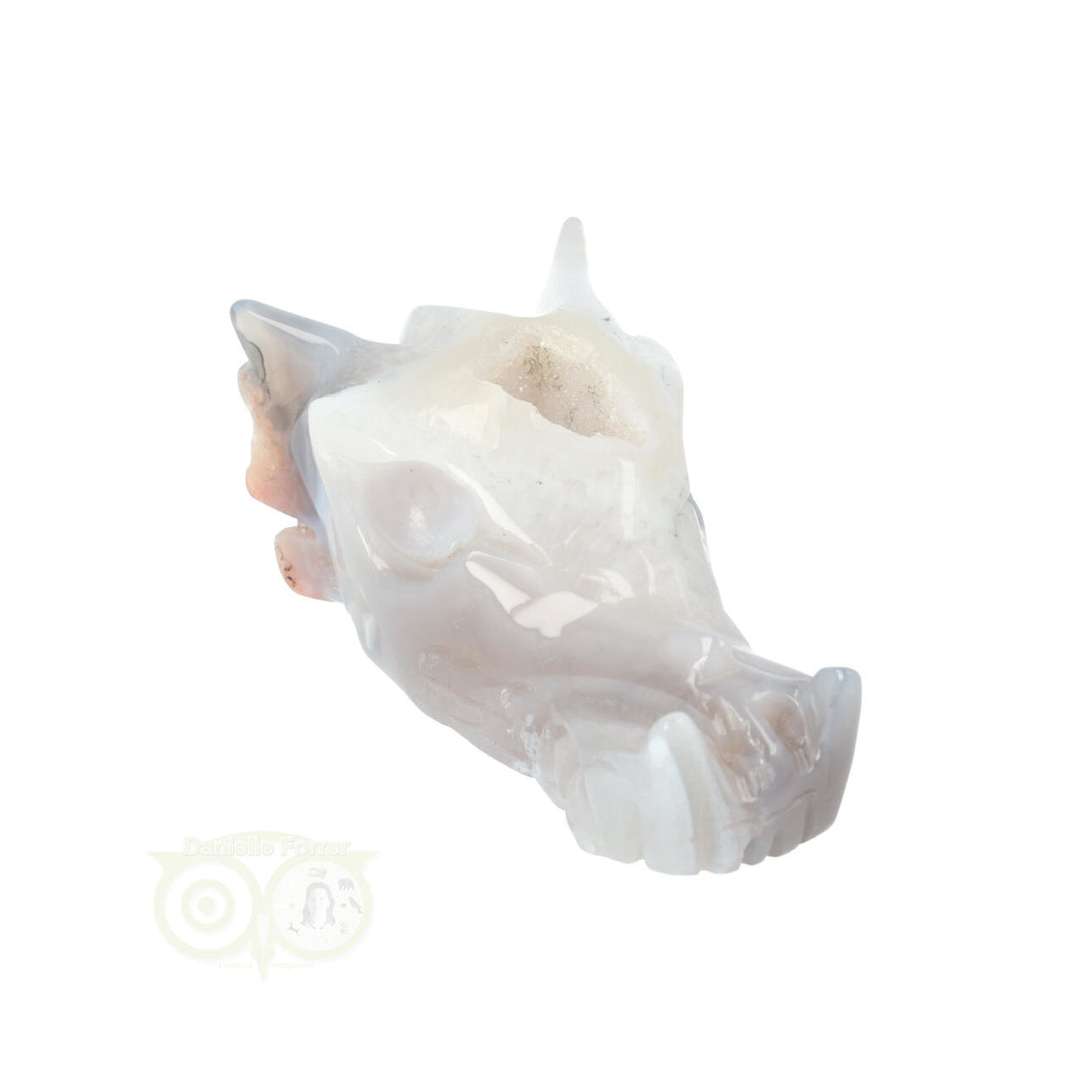 Agaat Drakenschedel 139 gram