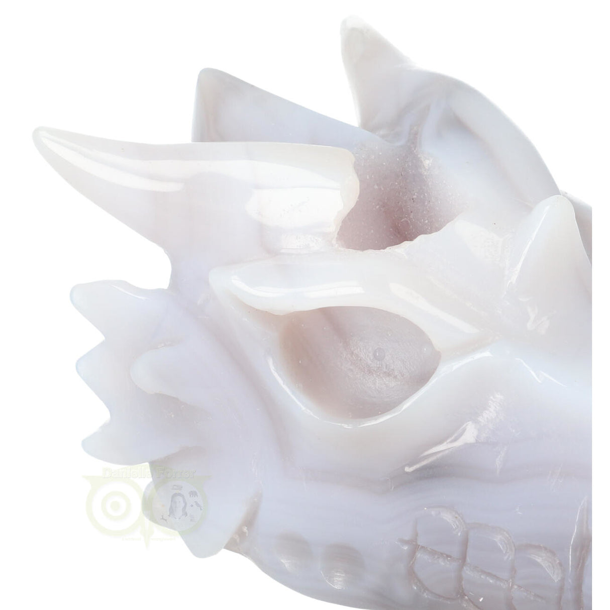 Agaat Drakenschedel 523 gram