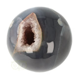 Agaat Druzy geode bol Nr 12  - Ø 7.82 cm