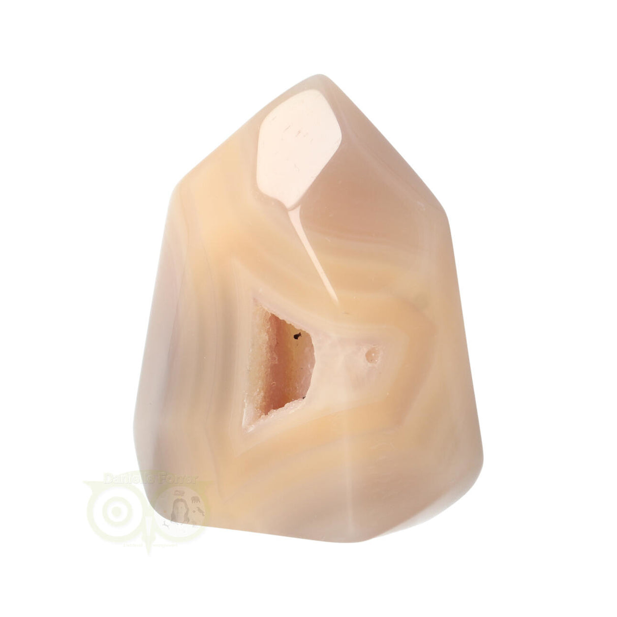 Agate thin Geode point No. 15