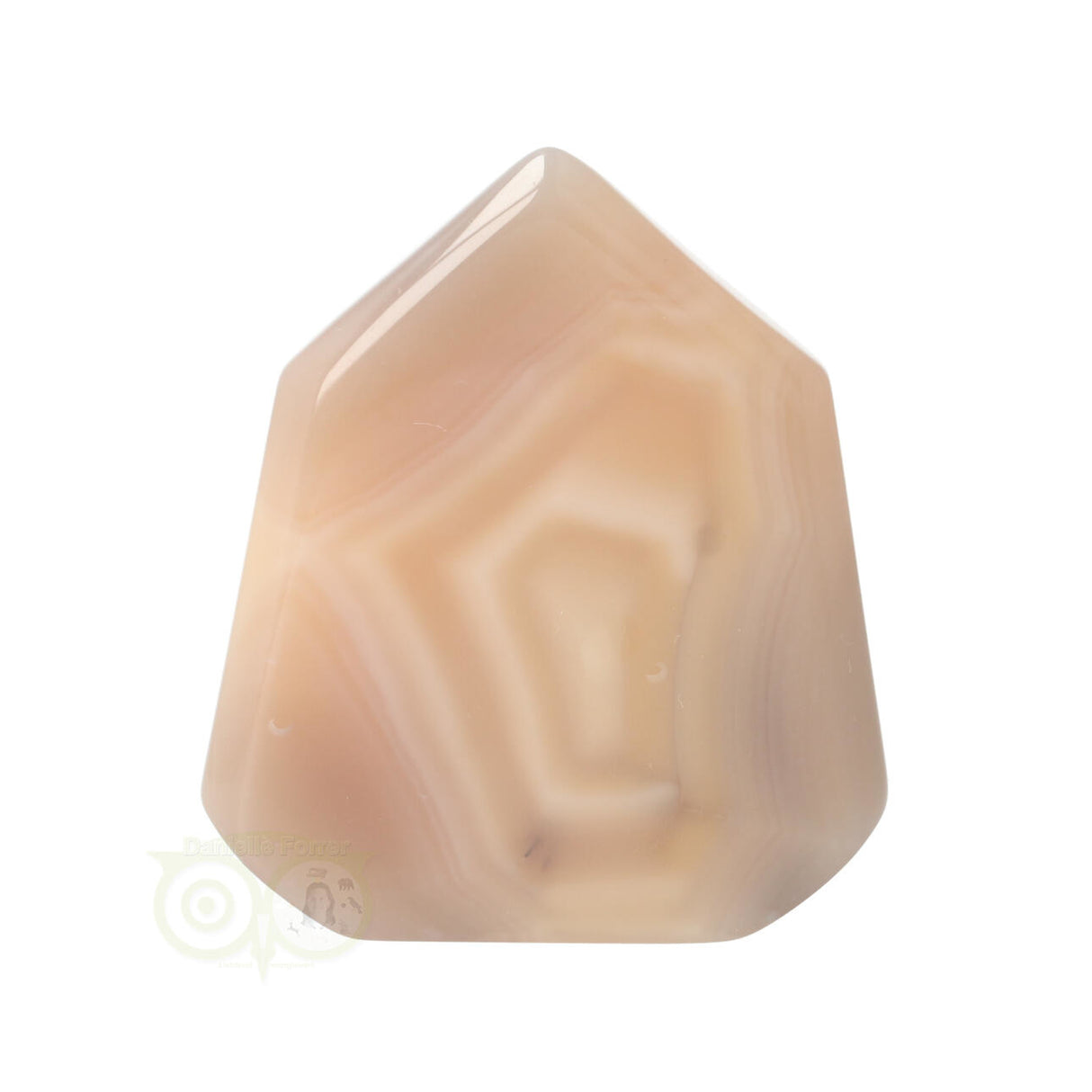 Agate thin Geode point No. 15