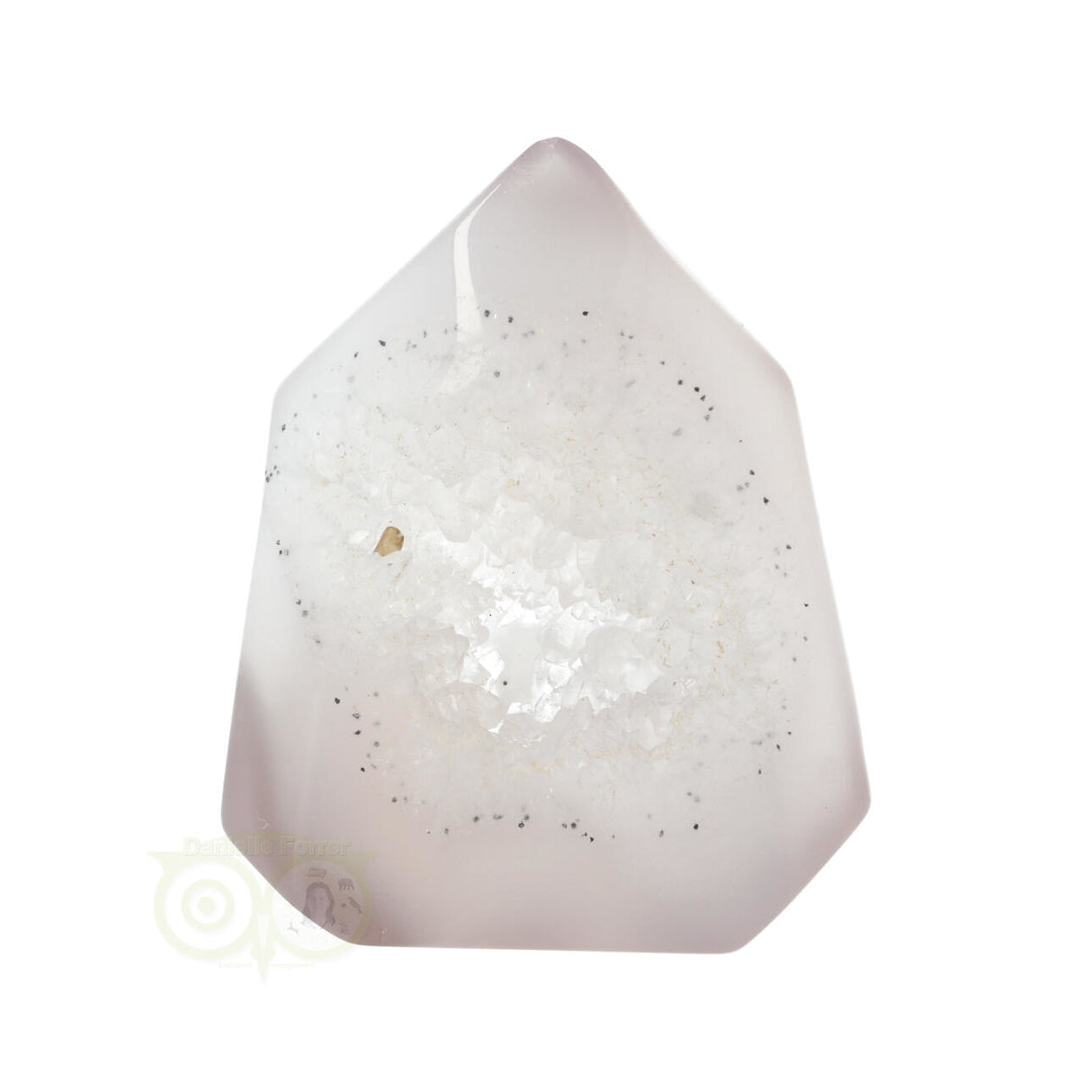 Agaat dunne Geode punt Nr 16