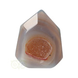 Agaat dunne Geode punt Nr 17