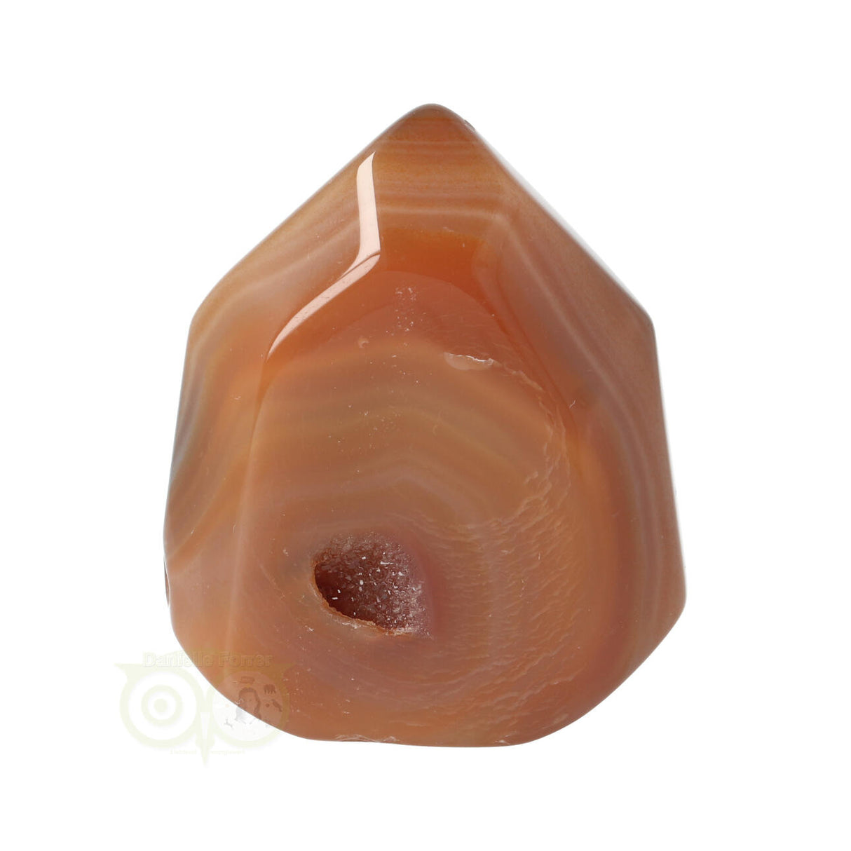 Agaat dunne Geode punt Nr 20