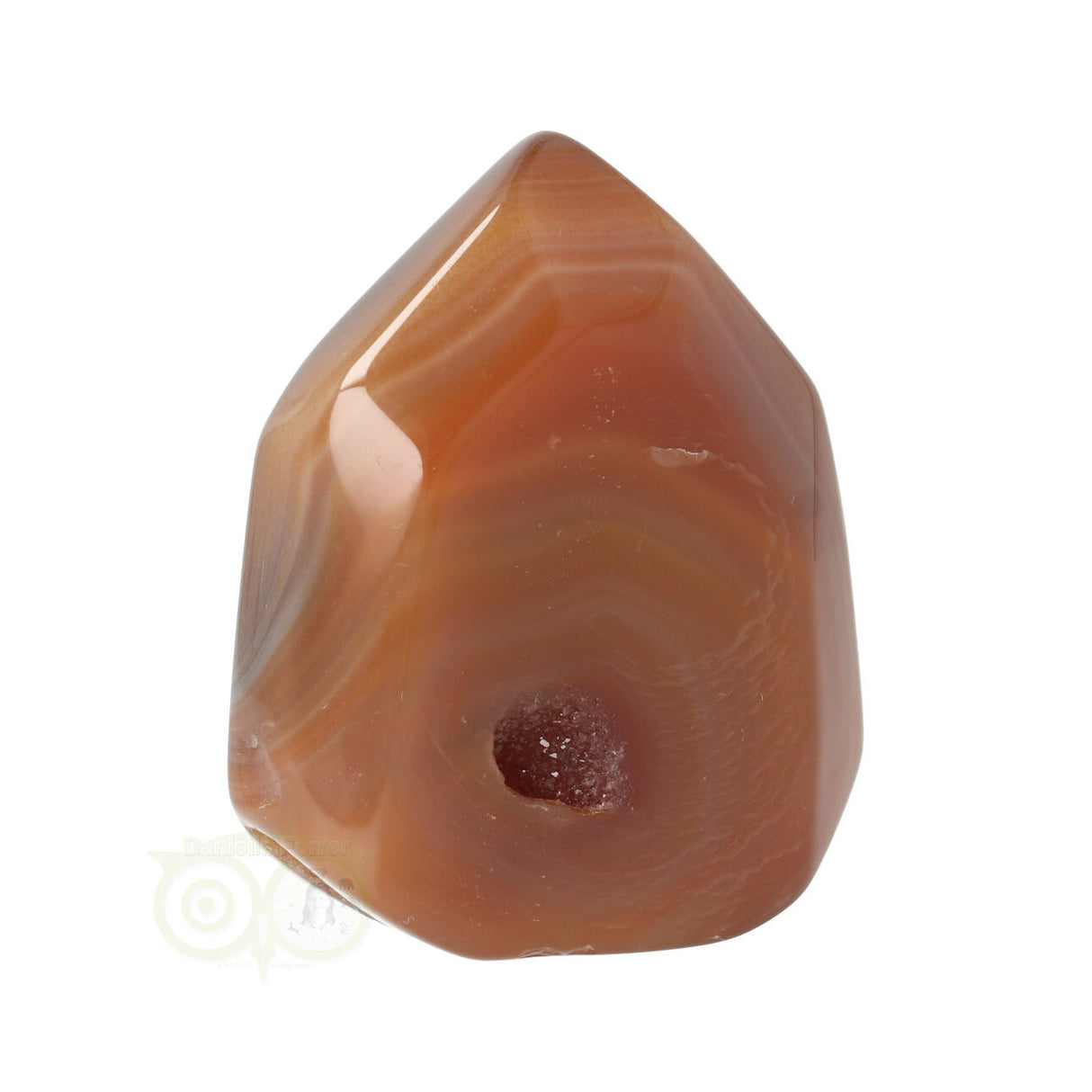 Agaat dunne Geode punt Nr 20