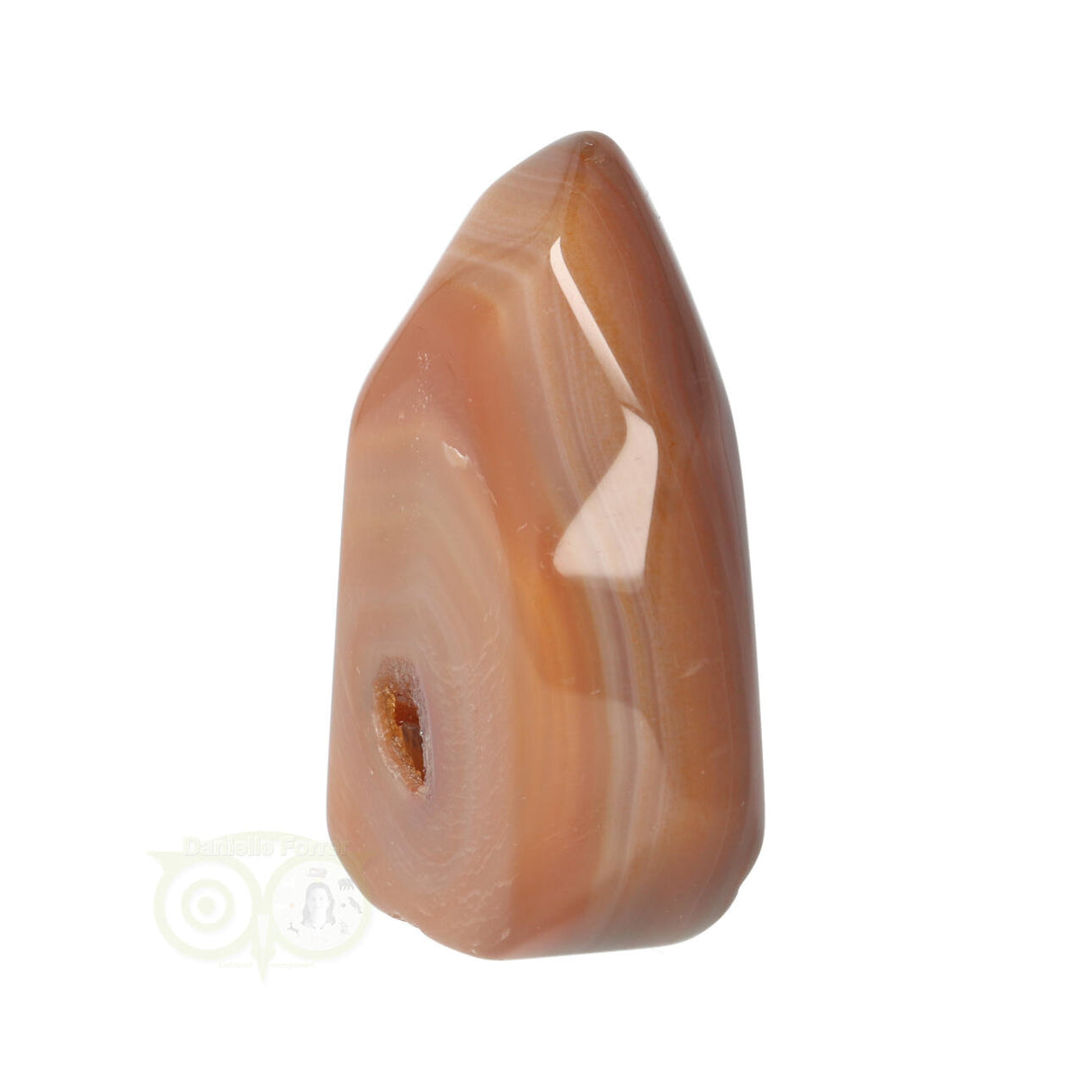 Agaat dunne Geode punt Nr 20